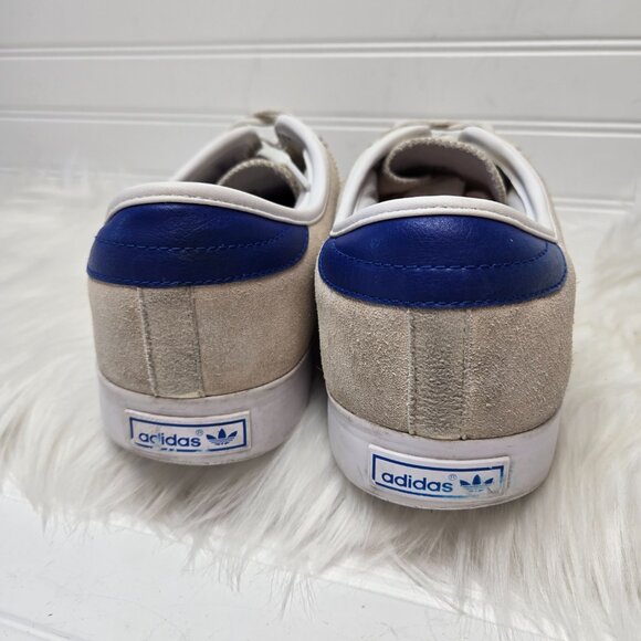 Adidas SEELEY White Cream Royal Skateboarding Men's Shoes Size 12 C76062 - Picture 5 of 9
